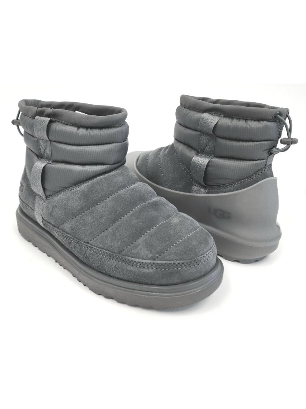 UGG Men's Classic Mini Pull-On Weather Waterproof Insulated Boots Metal Size 7